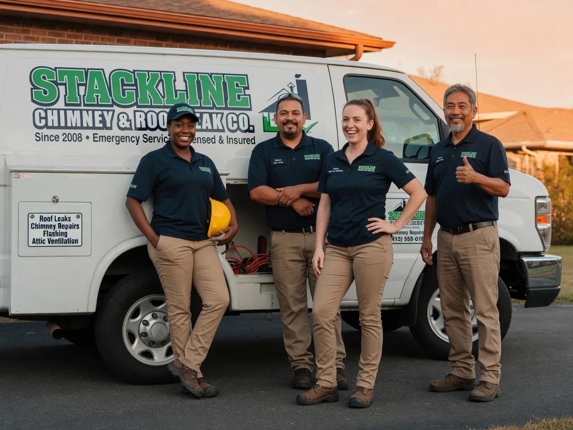Chimney flashing repair company in Attica, NY